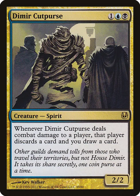 Dimir Cutpurse · Duel Decks: Ajani vs. Nicol Bolas 49/80