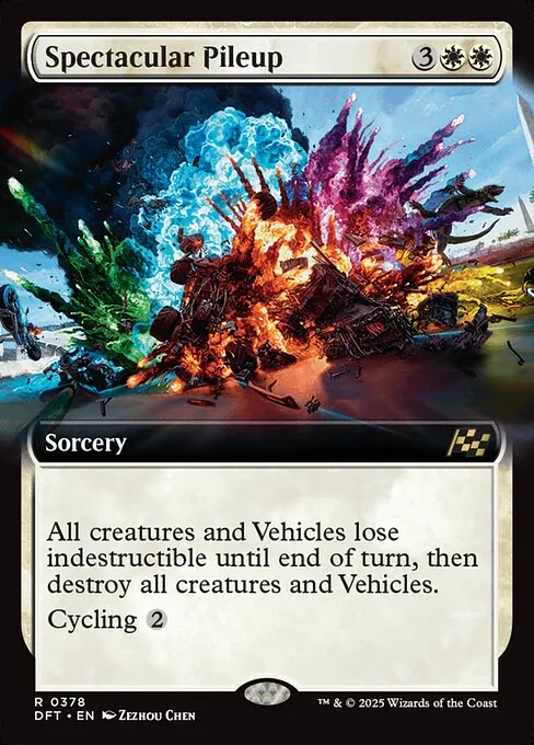 Spectacular Pileup · Aetherdrift 378/553
