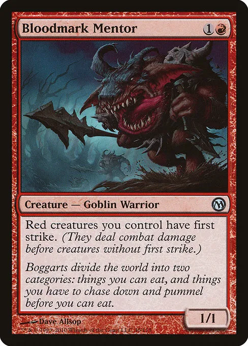 Bloodmark Mentor · Duels of the Planeswalkers 40/113