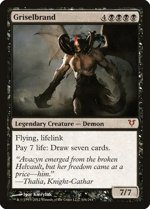 Griselbrand · Avacyn Restored 106/244