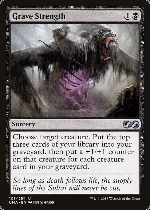 Grave Strength · Ultimate Masters 101/254