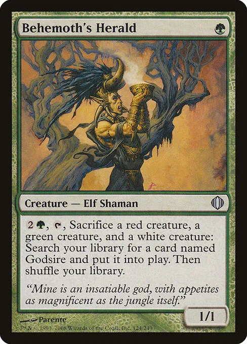 Behemoth's Herald · Shards of Alara 124/250