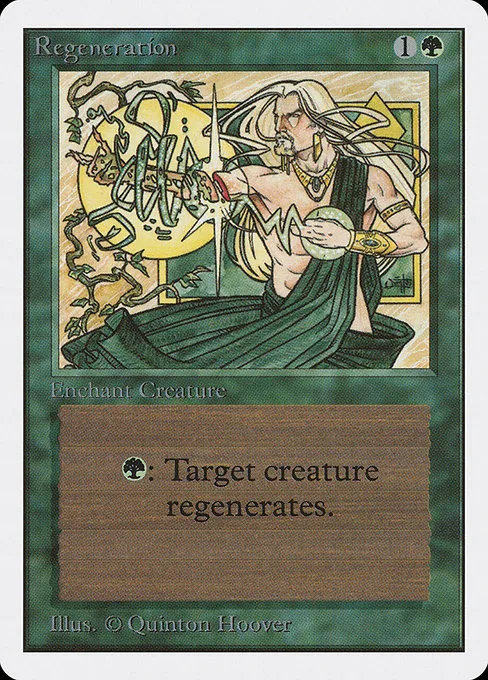 Regeneration · Unlimited Edition 214/302