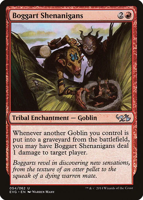Boggart Shenanigans · Duel Decks Anthology: Elves vs. Goblins 54/62