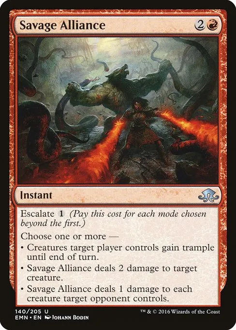 Savage Alliance · Eldritch Moon 140/208