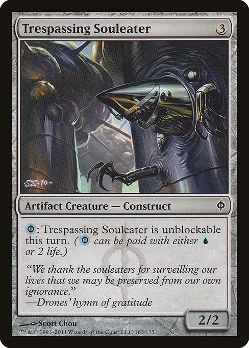 Trespassing Souleater · New Phyrexia 163/175