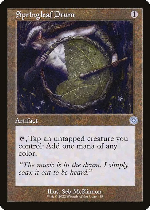Springleaf Drum · The Brothers' War Retro Artifacts 55/189