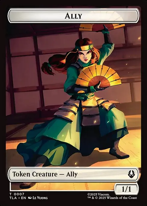Ally · Avatar: The Last Airbender Tokens 7/22