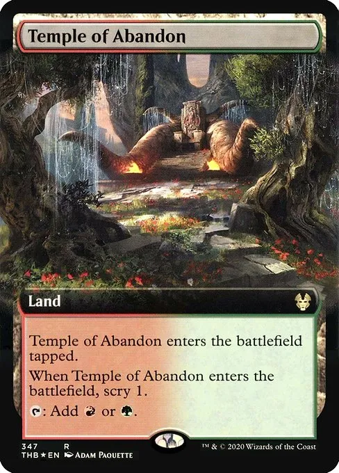 Temple of Abandon · Theros Beyond Death 347★/358