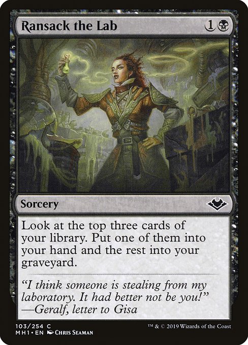 Ransack the Lab · Modern Horizons 103/255