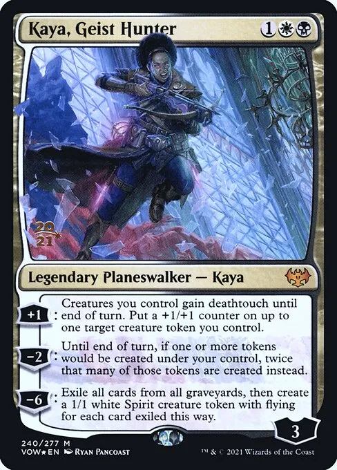 Kaya, Geist Hunter · Innistrad: Crimson Vow Promos 240s/121