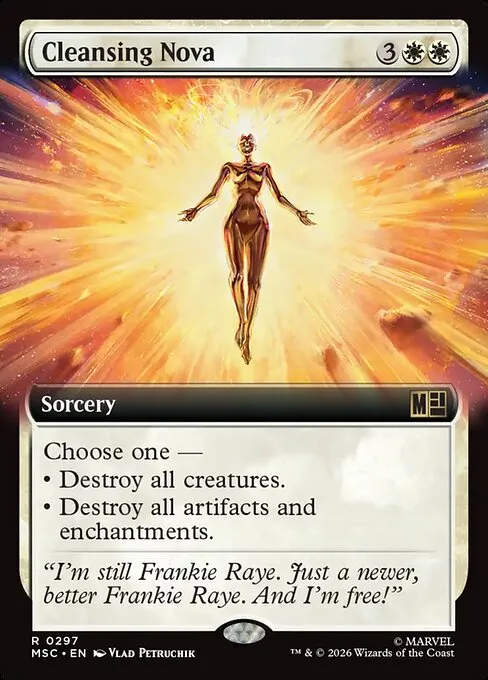Cleansing Nova · Marvel Super Heroes Commander 297/9
