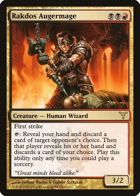 Rakdos Augermage · Dissension 127/180