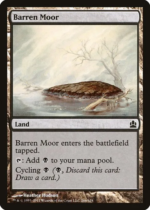 Barren Moor · Commander 2011 266/318