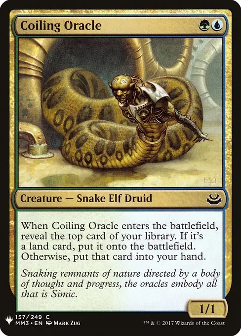 Coiling Oracle · The List MM3-157/5050