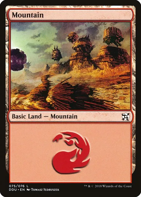 Mountain · Duel Decks: Elves vs. Inventors 75/76