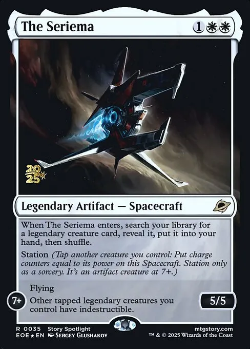 The Seriema · Edge of Eternities Promos 35s/160