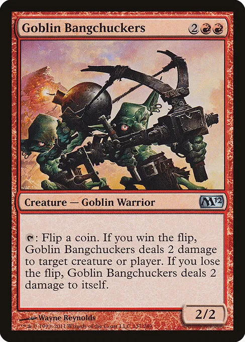 Goblin Bangchuckers · Magic 2012 137/249