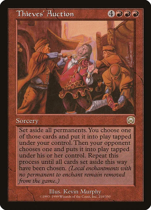 Thieves' Auction · Mercadian Masques 218/350