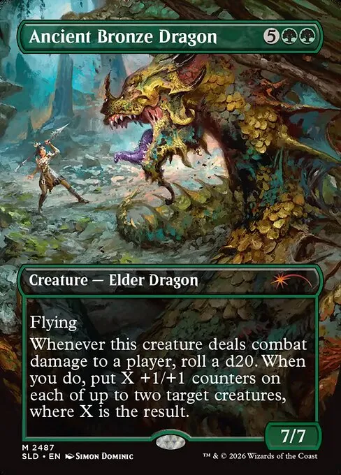 Ancient Bronze Dragon · Secret Lair Drop 2487/2547