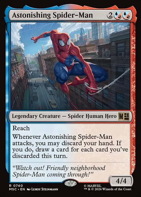 Astonishing Spider-Man · Marvel Super Heroes Commander 740/9