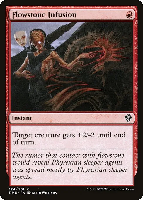 Flowstone Infusion · Dominaria United 124/453