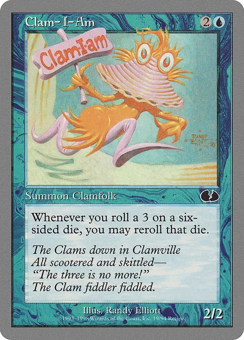Clam-I-Am · Unglued 19/88