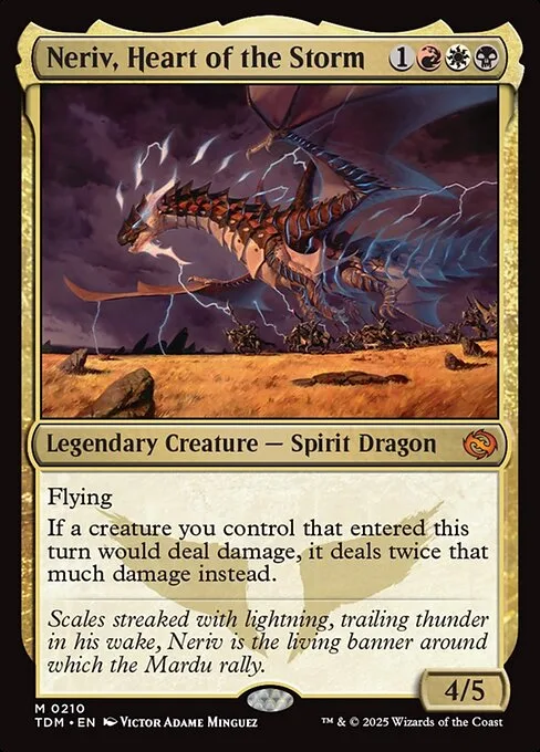 Neriv, Heart of the Storm · Tarkir: Dragonstorm 210/427