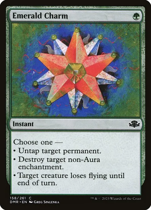 Emerald Charm · Dominaria Remastered 158/457