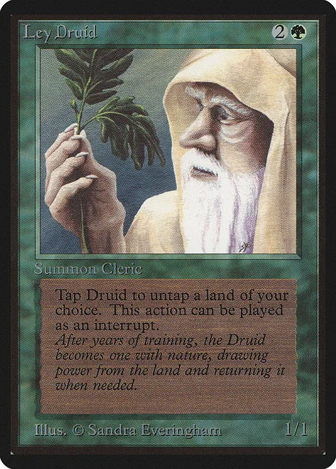 Ley Druid · Limited Edition Beta 206/302