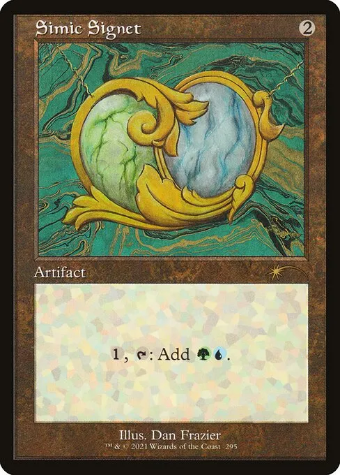 Simic Signet · Secret Lair Drop 295/2547
