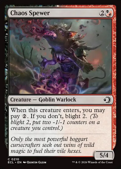 Chaos Spewer · Lorwyn Eclipsed 210/408