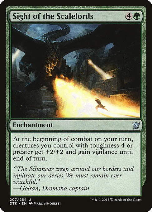 Sight of the Scalelords · Dragons of Tarkir 207/264