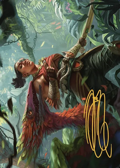 Wayta, Trainer Prodigy // Wayta, Trainer Prodigy · The Lost Caverns of Ixalan Art Series 71/81