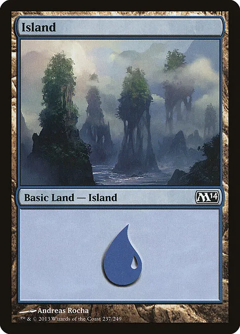 Island · Magic 2014 237/249