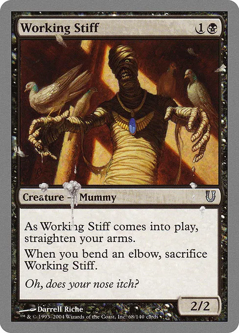 Working Stiff · Unhinged 68/168
