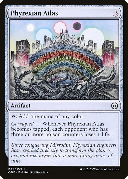 Phyrexian Atlas · Phyrexia: All Will Be One 237/479