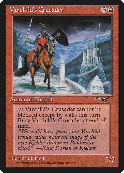Varchild's Crusader · Alliances 82a/199