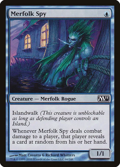 Merfolk Spy · Magic 2011 66/249