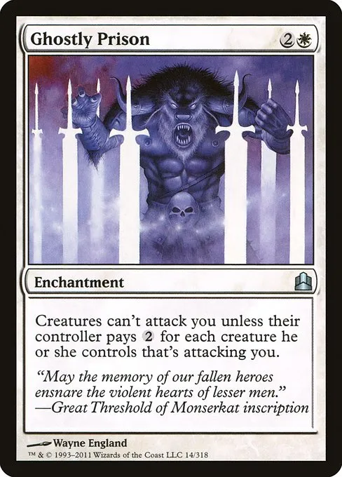 Ghostly Prison · Commander 2011 14/318