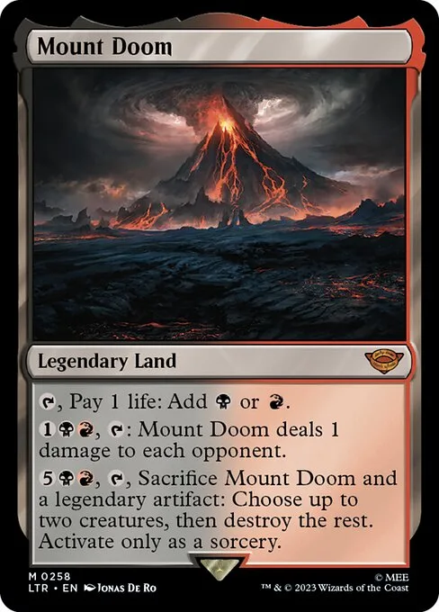 Mount Doom · The Lord of the Rings: Tales of Middle-earth 258/856