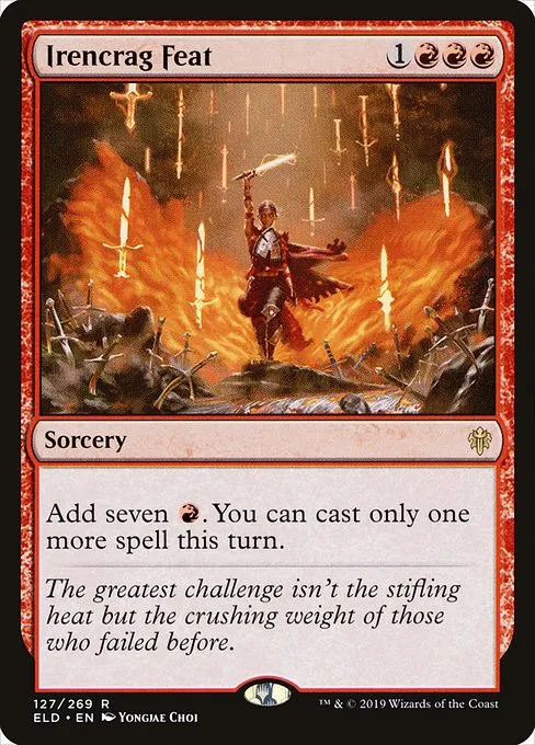 Irencrag Feat · Throne of Eldraine 127/398
