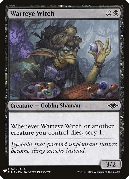 Warteye Witch · The List MH1-115/5050