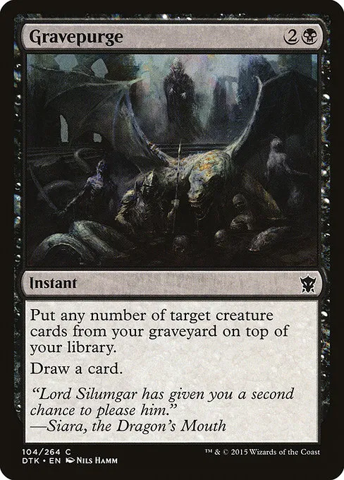 Gravepurge · Dragons of Tarkir 104/264