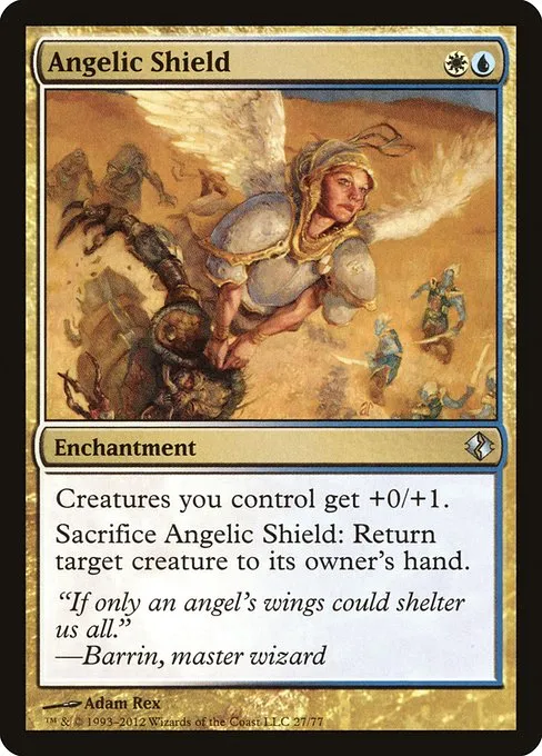Angelic Shield · Duel Decks: Venser vs. Koth 27/77