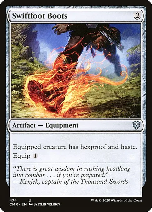 Swiftfoot Boots · Commander Legends 474/718