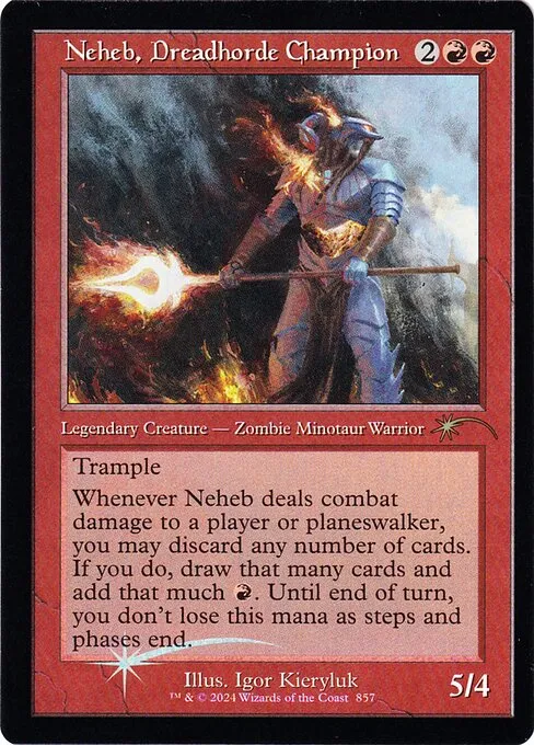 Neheb, Dreadhorde Champion · Secret Lair Drop 857/2547
