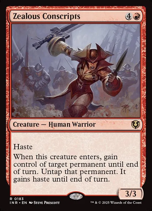 Zealous Conscripts · Innistrad Remastered 183/495