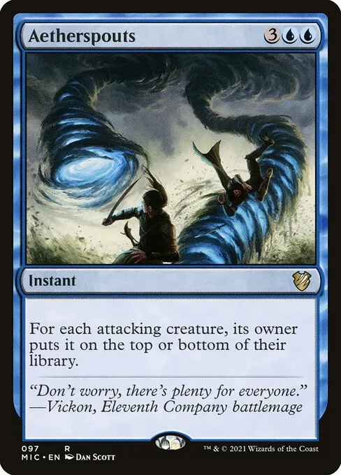 Aetherspouts · Midnight Hunt Commander 97/187