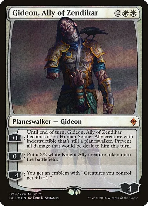Gideon, Ally of Zendikar · San Diego Comic-Con 2016 29/5